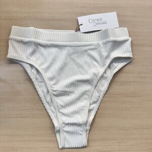 NWT Desert Dreamer White Laguna Bikini Bottom Woman's Size Small